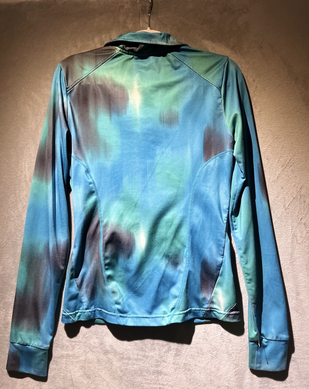 Diadora Full Zip Jacket Women’s Sz S Long Sleeve Yoga Hiking Athleisure Jogging