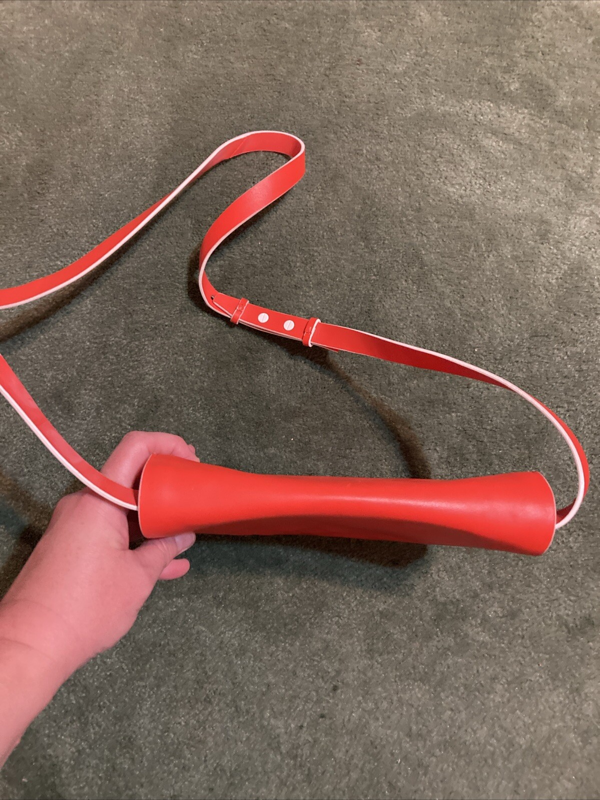 Kate Spade Saturday Half Circle Bag NWOT Bright Coral shoulder, clutch, belt