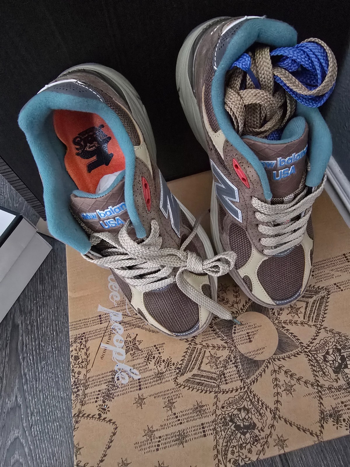 Size 9.5 -Bodega x New Balance 990v3 Made In USA Anniversary UNISEX