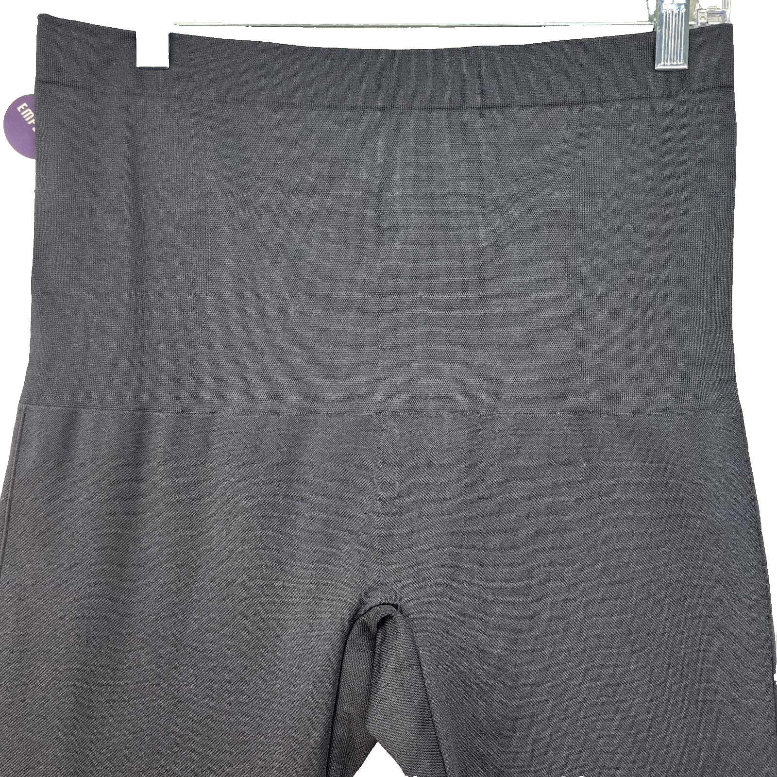 NWT Empetua Daily Flaunt Mid-Waist Shaping Capri Black Women’s 2XL Tummy Control