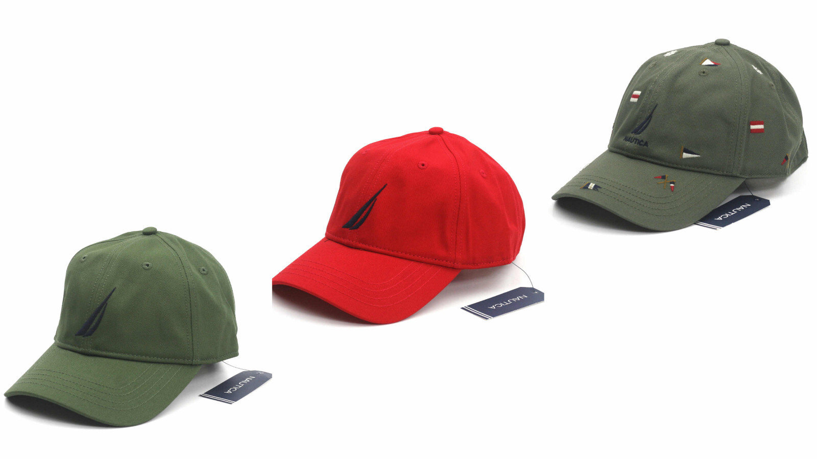 Nautica Baseball Cap Hat One Size Adjustable with Logo