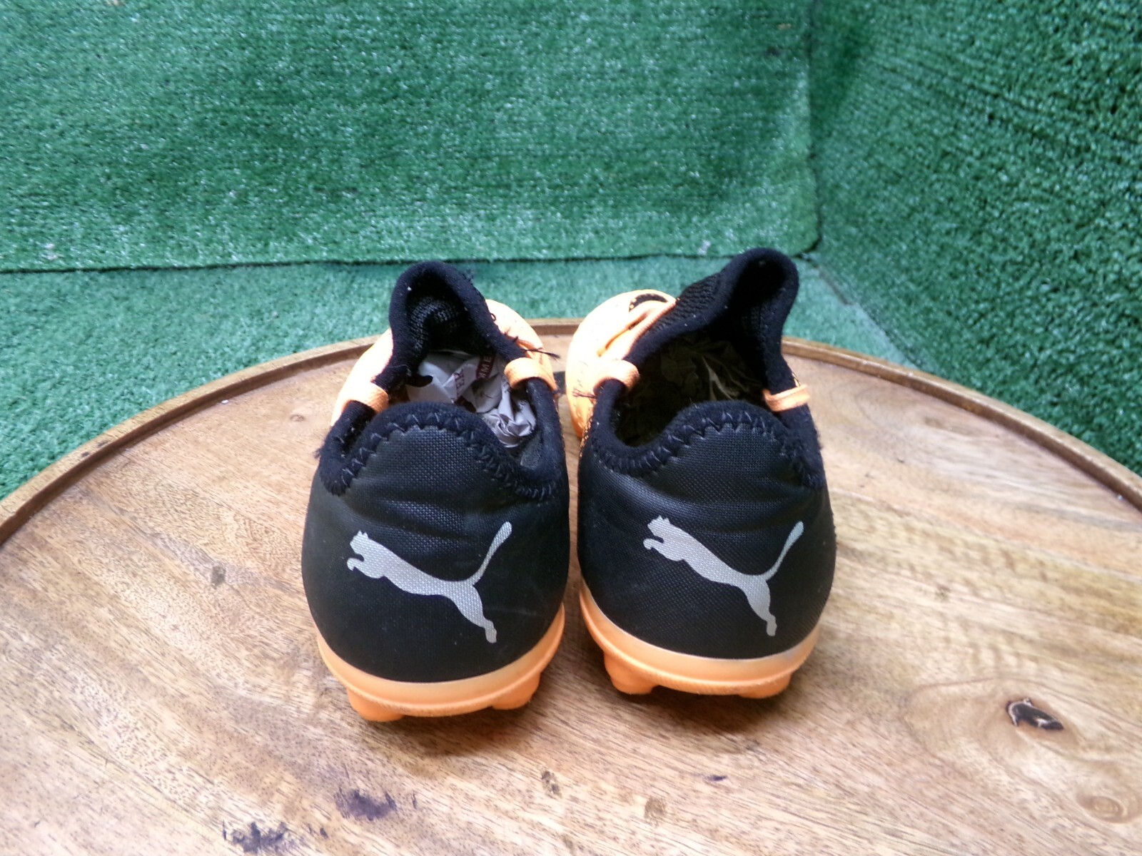 Puma Future 4.3 Boys Orange Athletic Running Soccer Cleats Size 2C 106777-01