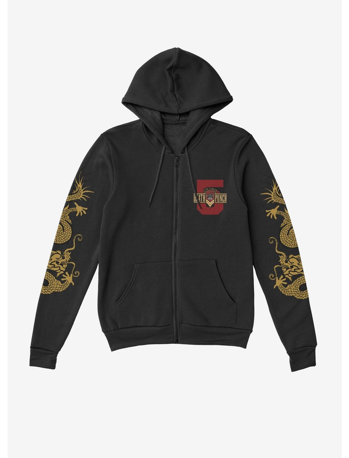 Five Finger Death Punch Dragon Hoodie New