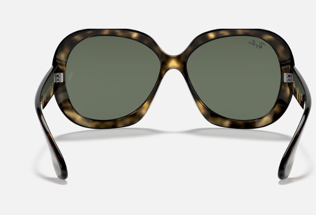 RAY-BAN JACKIE OHH II FRAME Polished Light Havana/Green RB4098-710/71-60-14