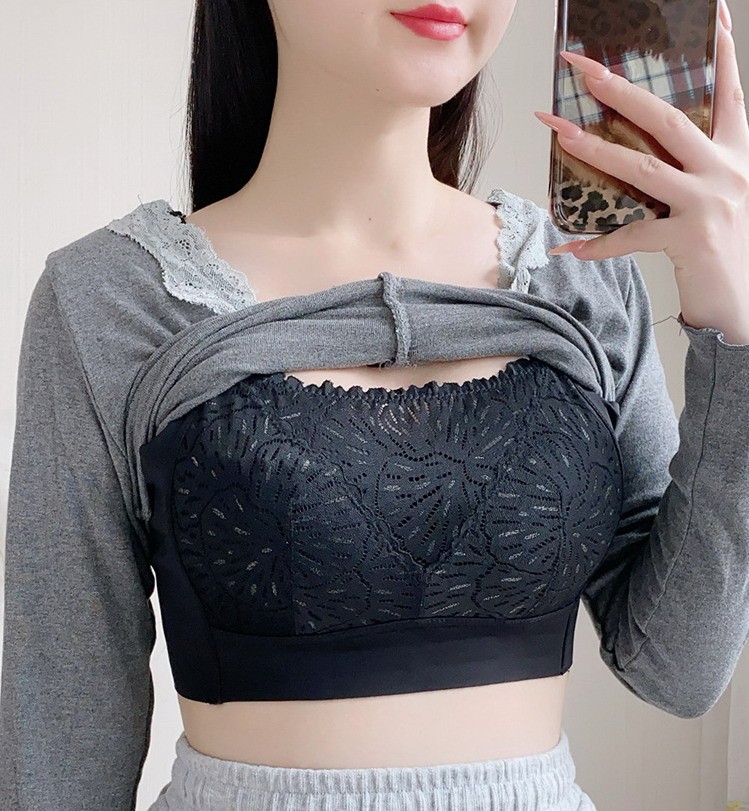 Women Bras Full coverage Wireless Seamless Thin Plus size Underwear 20731