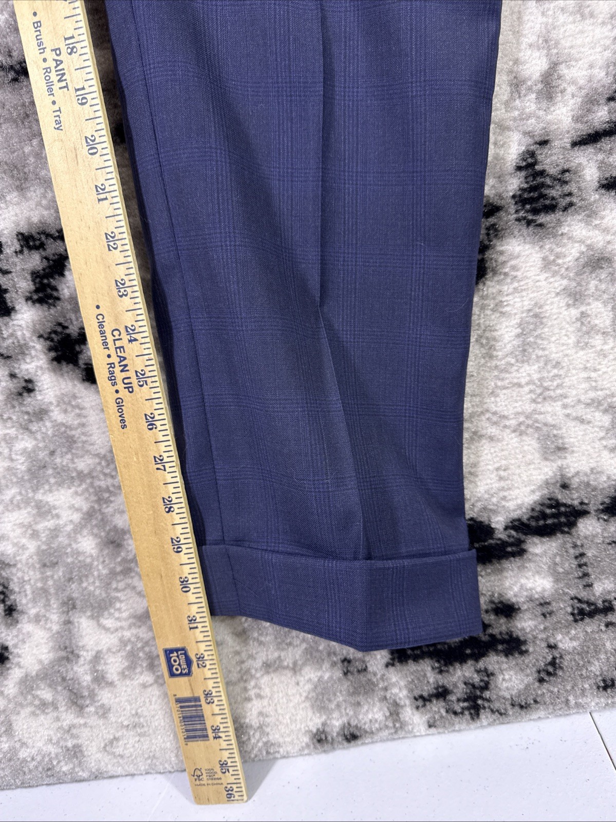 Suitsupply Washington Mens Suit US 44R EU 54 Zignone Wool Two Button Slim Fit