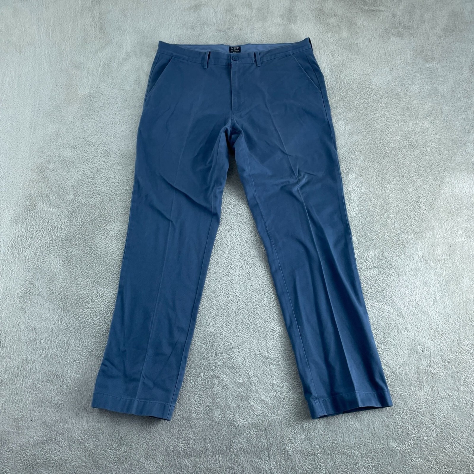 J.Crew The Sutton Mens 35×32 Blue Cotton Pants 3316