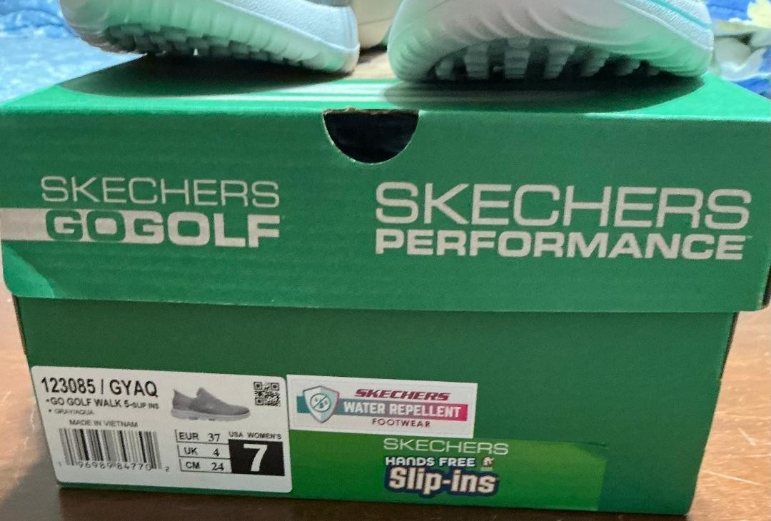 SKECHERS Go Golf Walk water repellent womens shoes Size 7Goga Mat insole