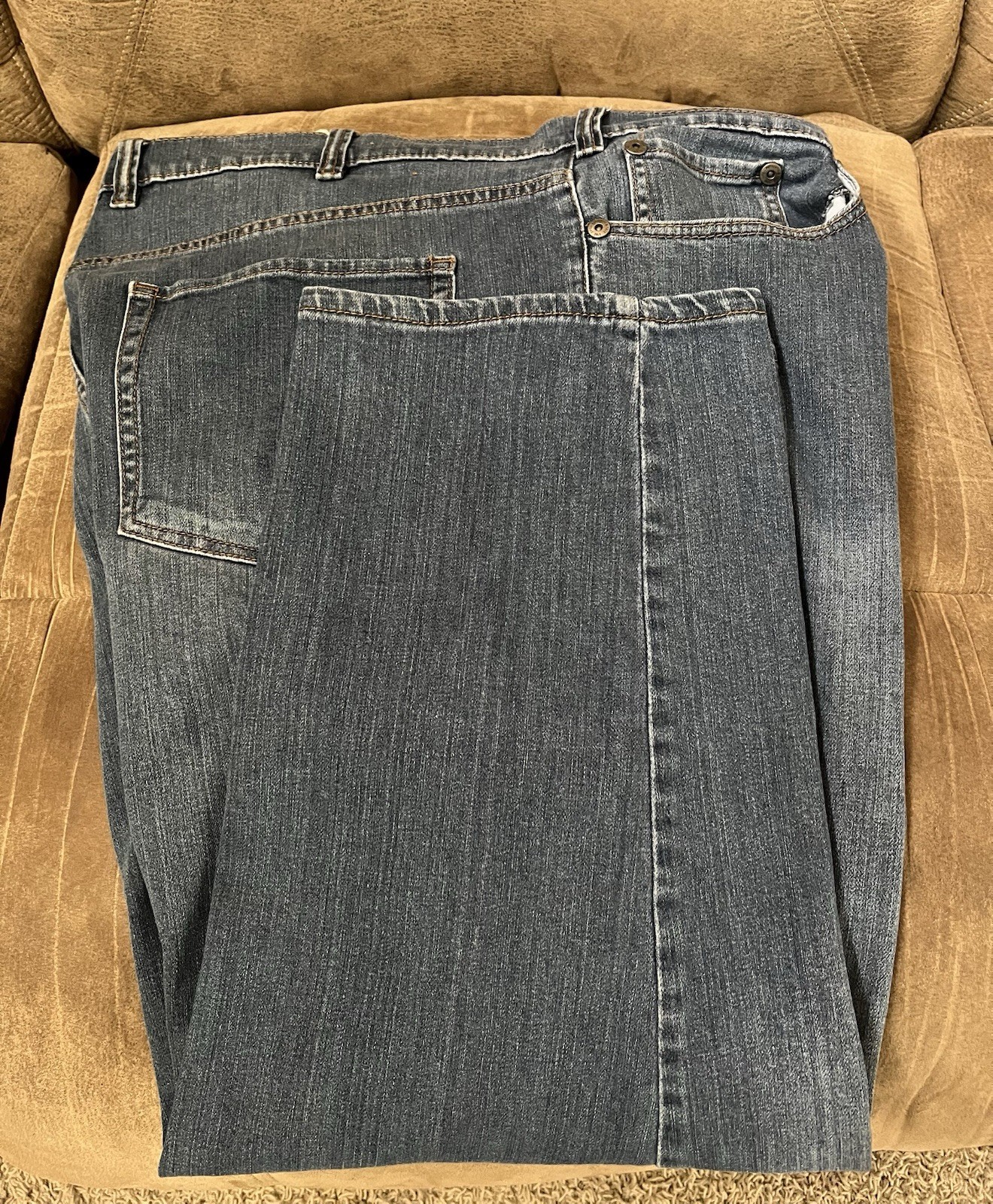 True Nation Men’s Jeans 50×28 Relaxed Fit