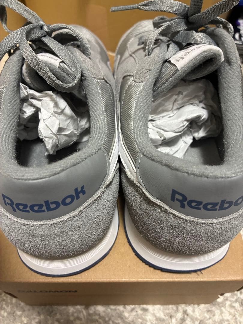 Reebok Classic Men’s Gray Suede Mesh Low-Top Sneakers Unisex