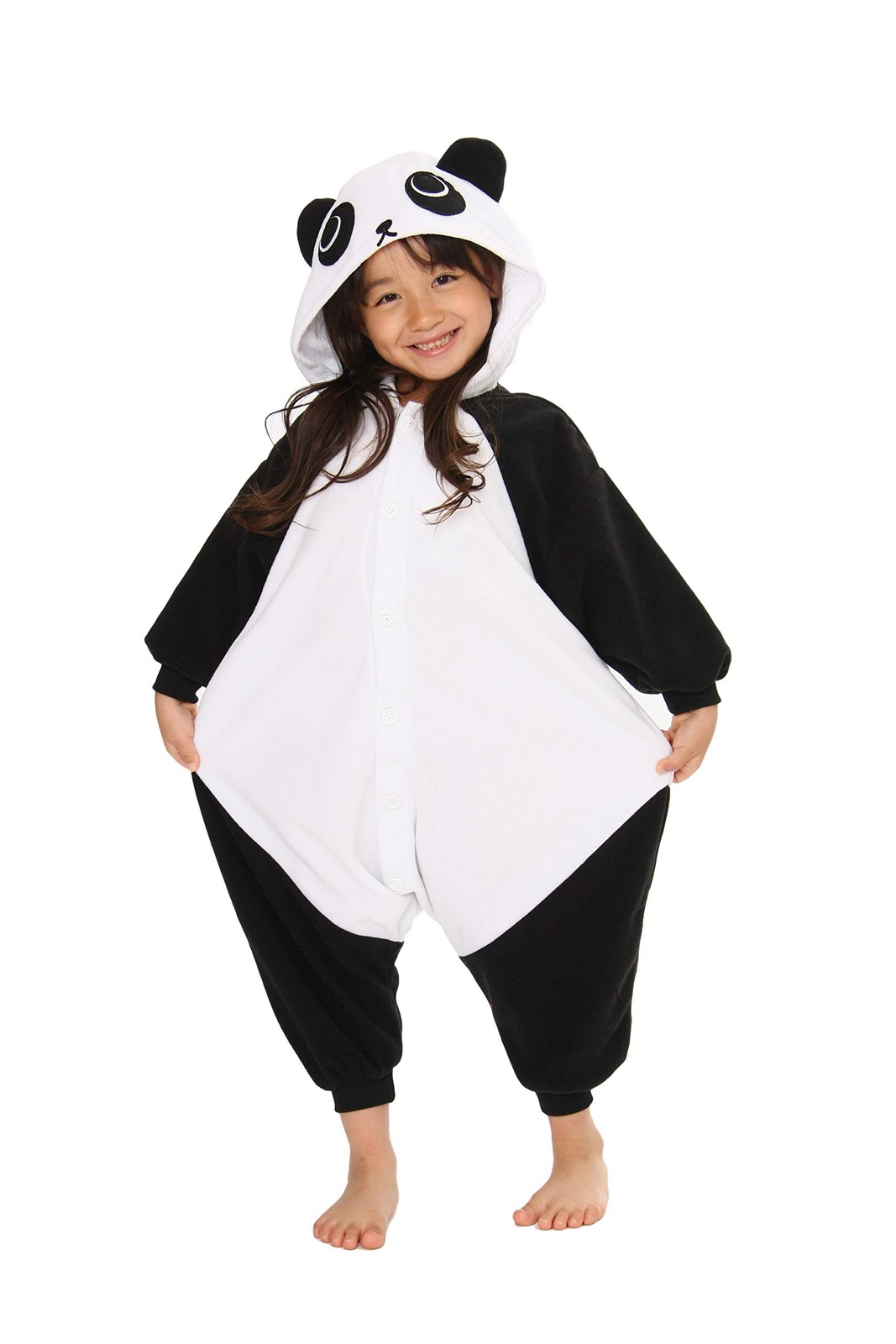 SAZAC fleece animal costume panda