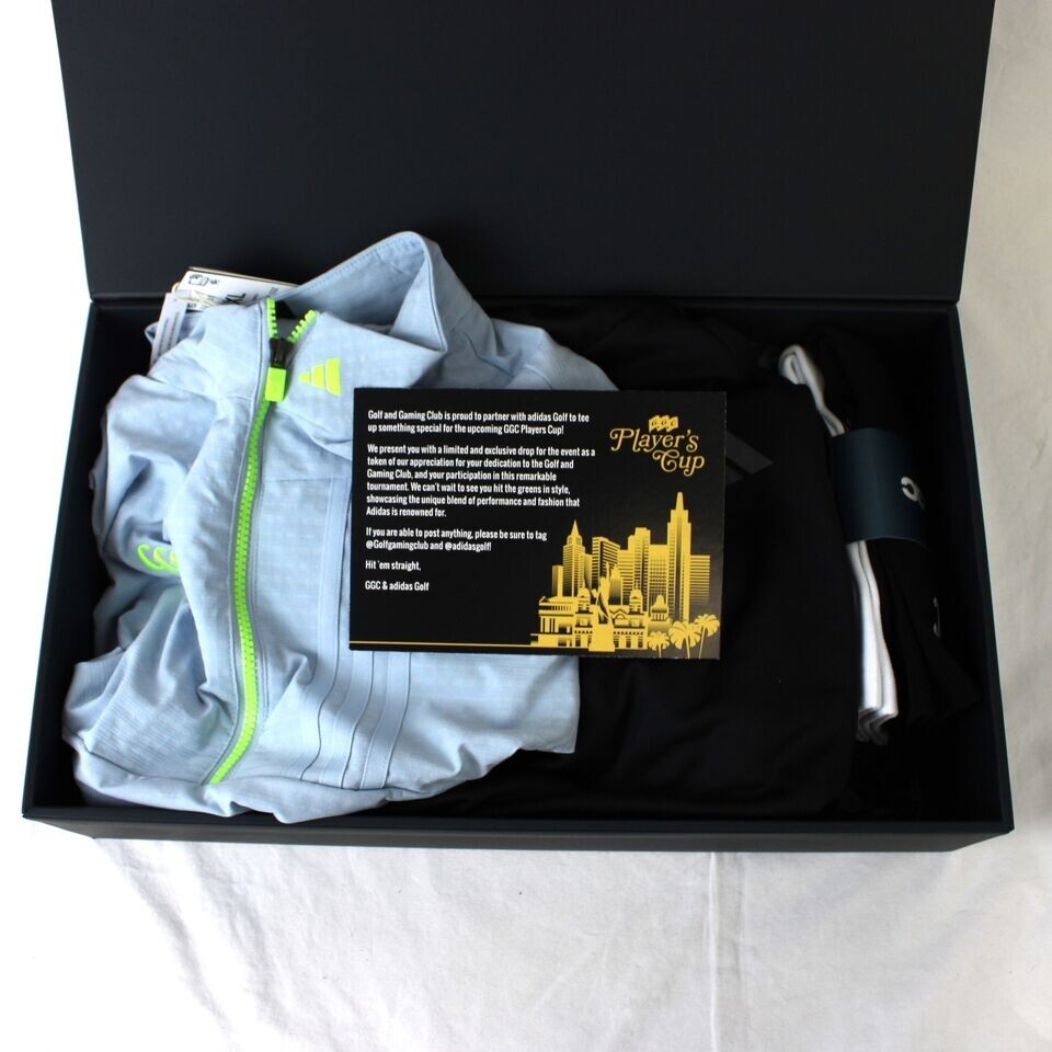 Adidas GGC Player’s Cup GIFT SET Jacket Hoodie And Socks Set Mens Size XL NWT