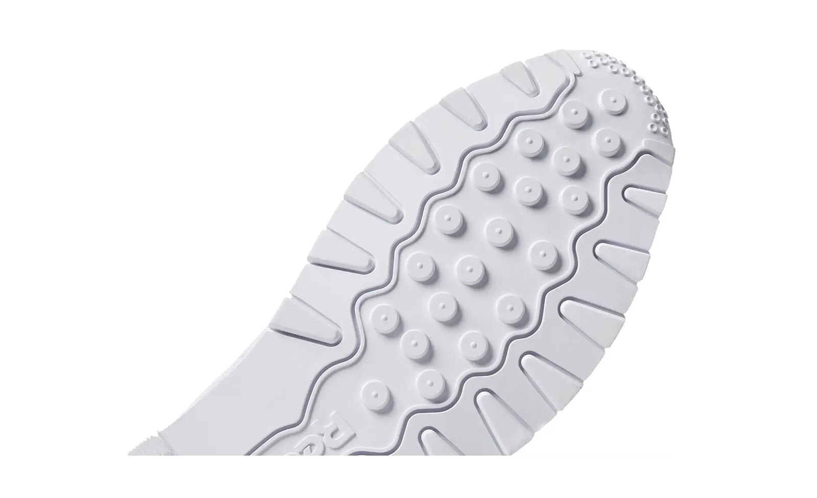 Reebok Classic Leather White White Grey Mens Shoes Fashion Sneakers New