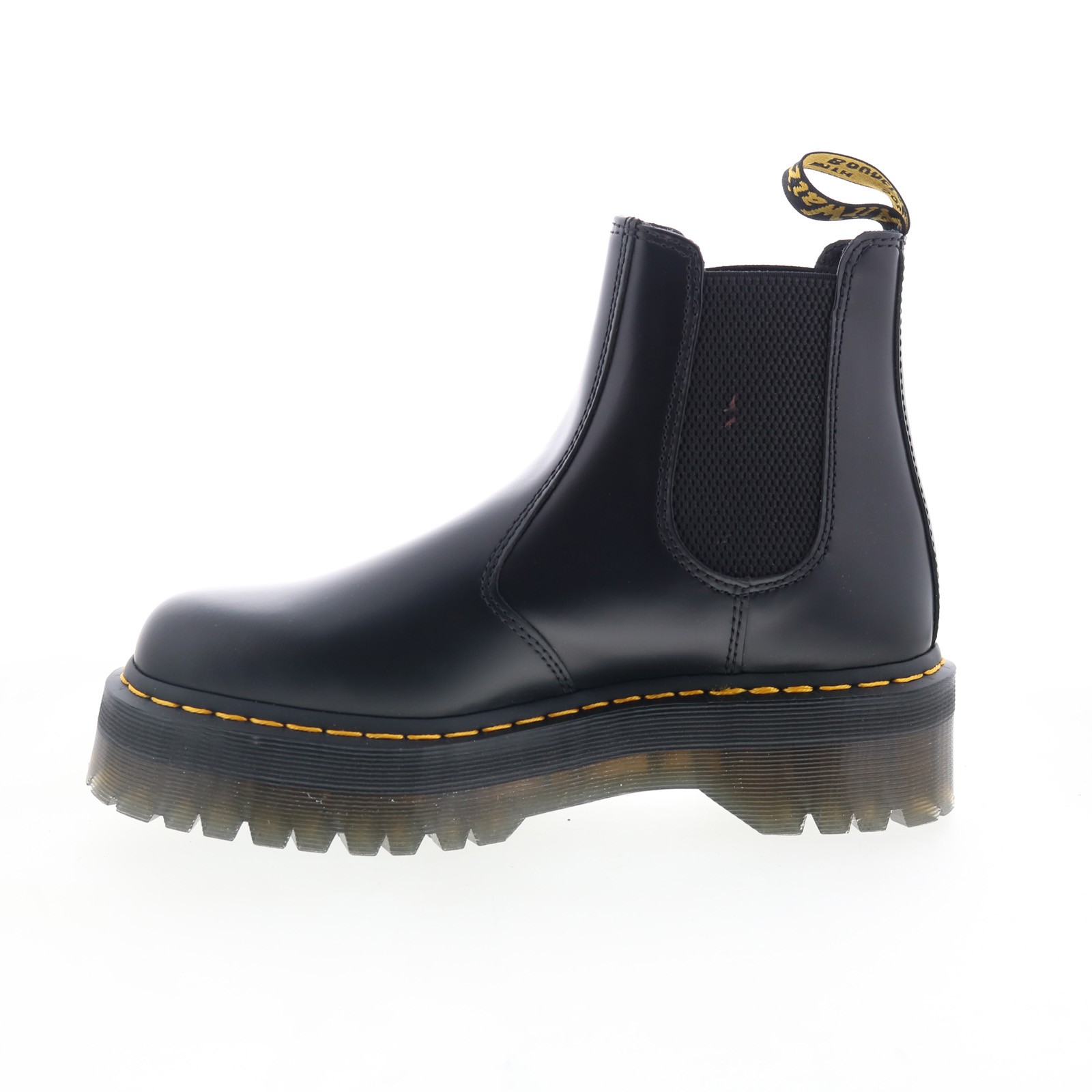 Dr. Martens 2976 Quad Chelsea 24687001 Mens Black Leather Chelsea Boots