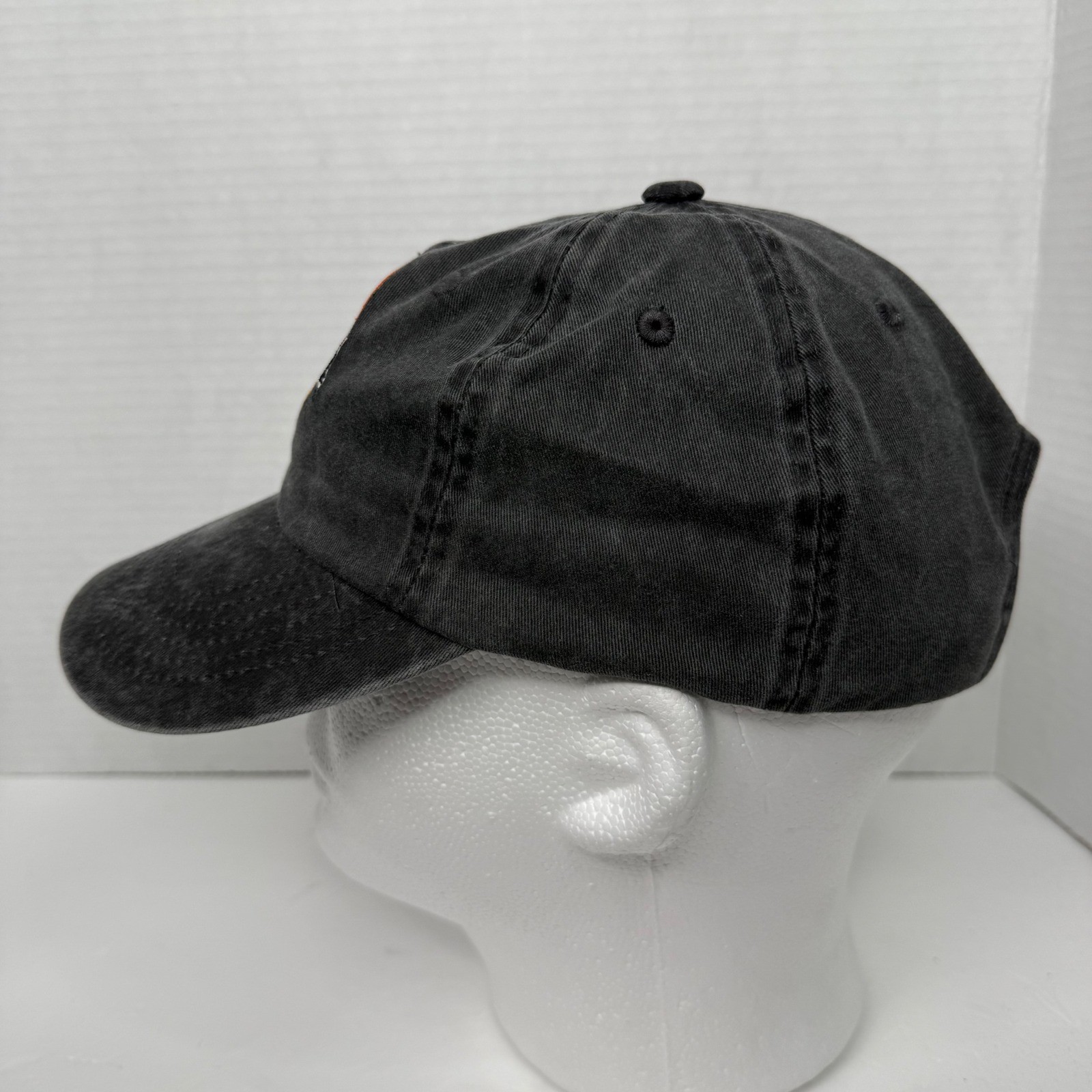 Laugh Factory Hat Mens OSFM Black Washed Comedy Club Cotton Dad Cap Souvenir