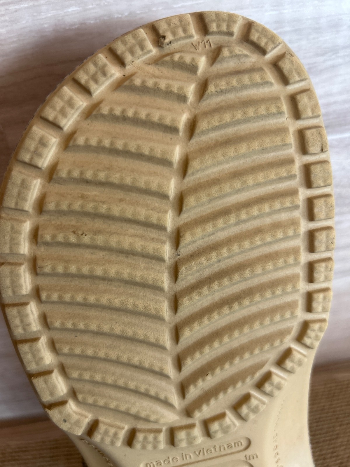 Crocs Classic Wheat Tweed Clog Slip -on Sandals Shoes US Size M6/W8