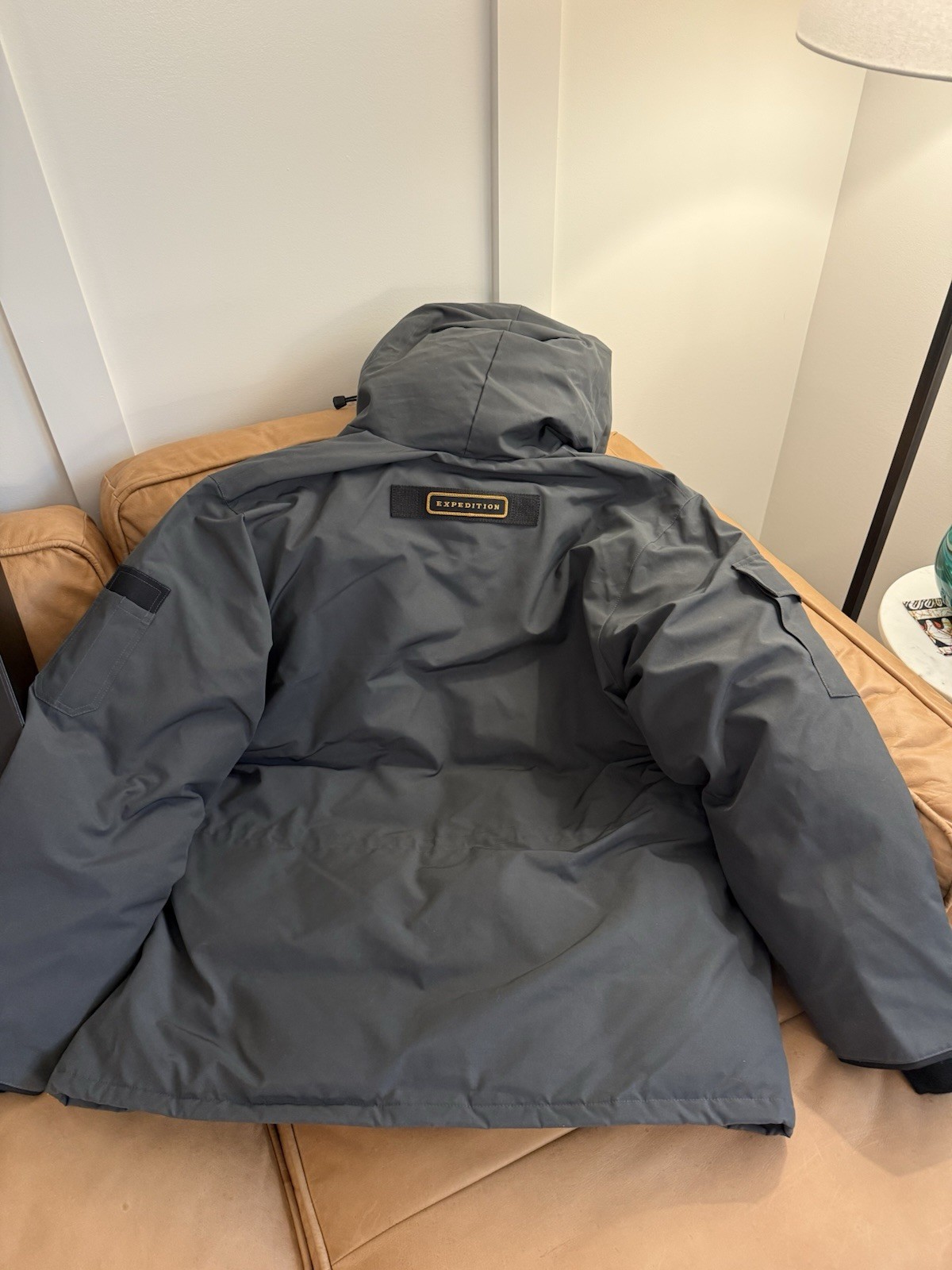 Brand New Men’s Canada Goose Expedition Parka In Granite Grey Size XL NWT