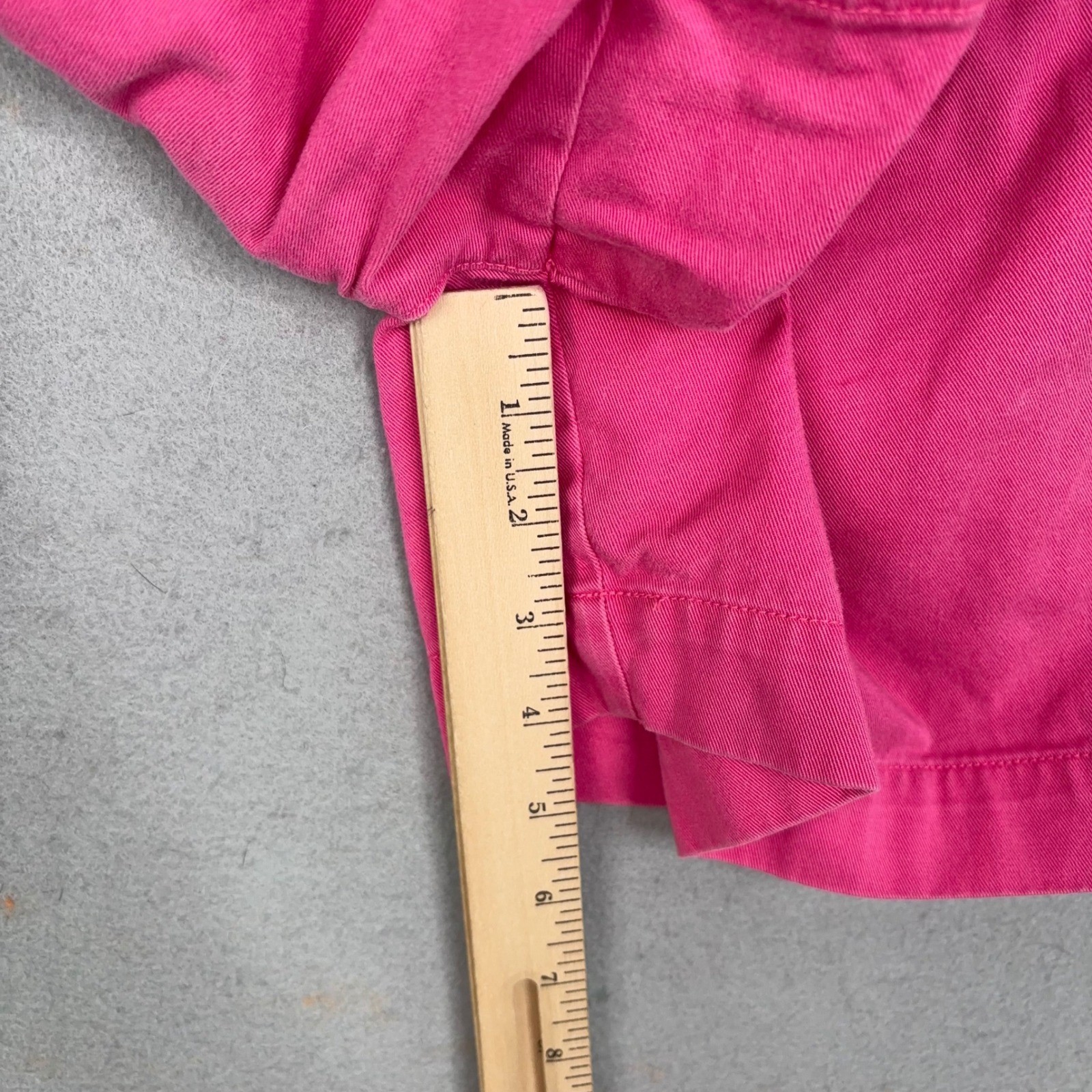 Polo Ralph Lauren Shorts Womens 2 Pink Chino Classic Preppy Summer Coastal