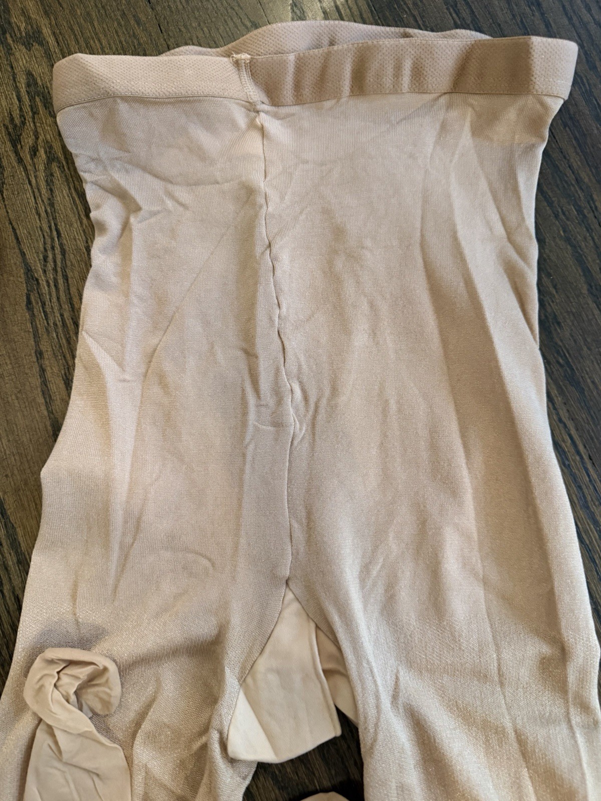 Spanx Womens High-Waisted Full Length Mid Thigh ShapingSheers Nude Sz C NEW NIB