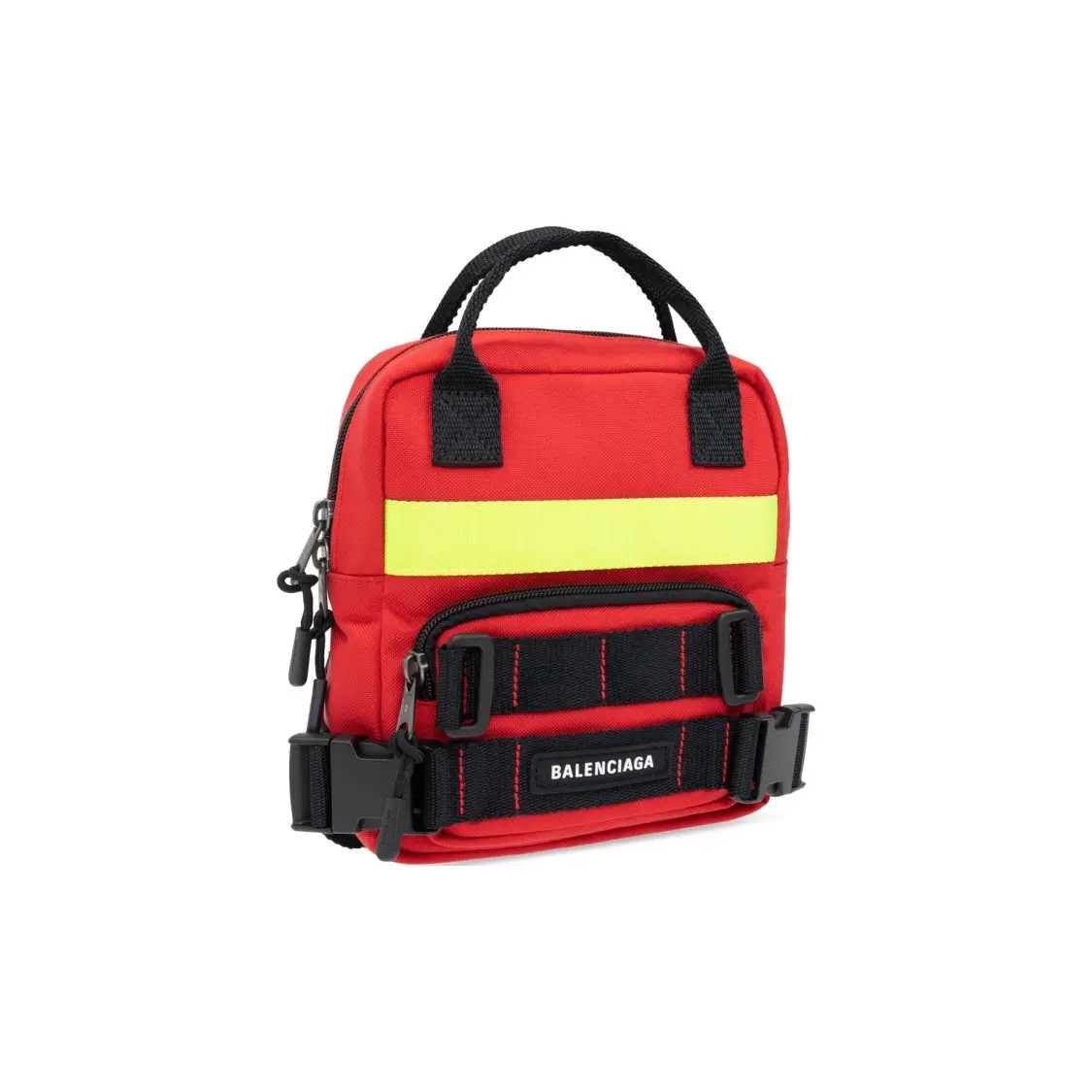 Balenciaga Fire Tote Backpack Backpack Men’s Red/Black 8.6×4.7×7.4 in