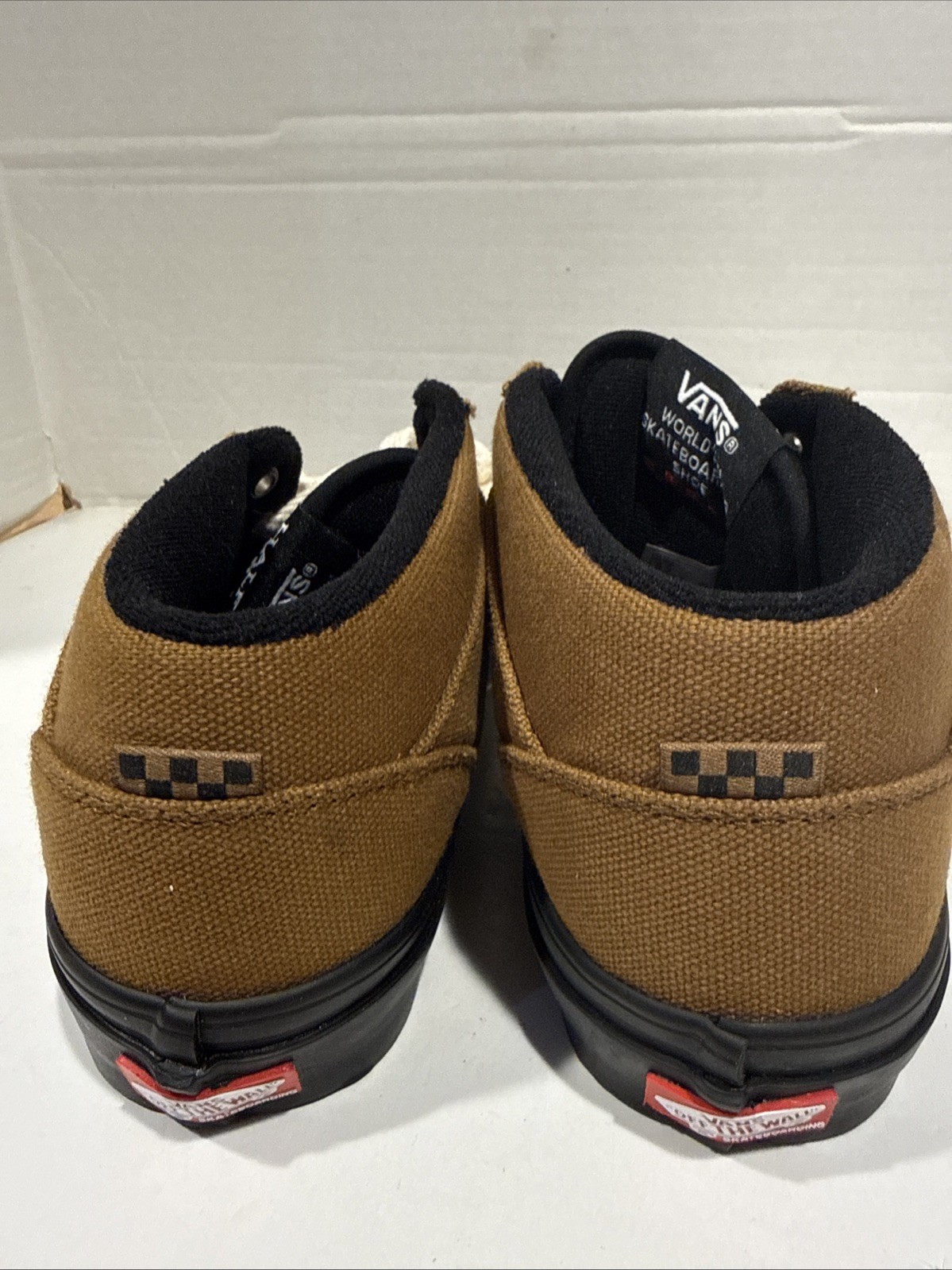 VANS SKATE HALF CAB SKATEBOARD SHOE GOLDEN BROWN [VN0007PG11D1] MENS SIZE 6.5