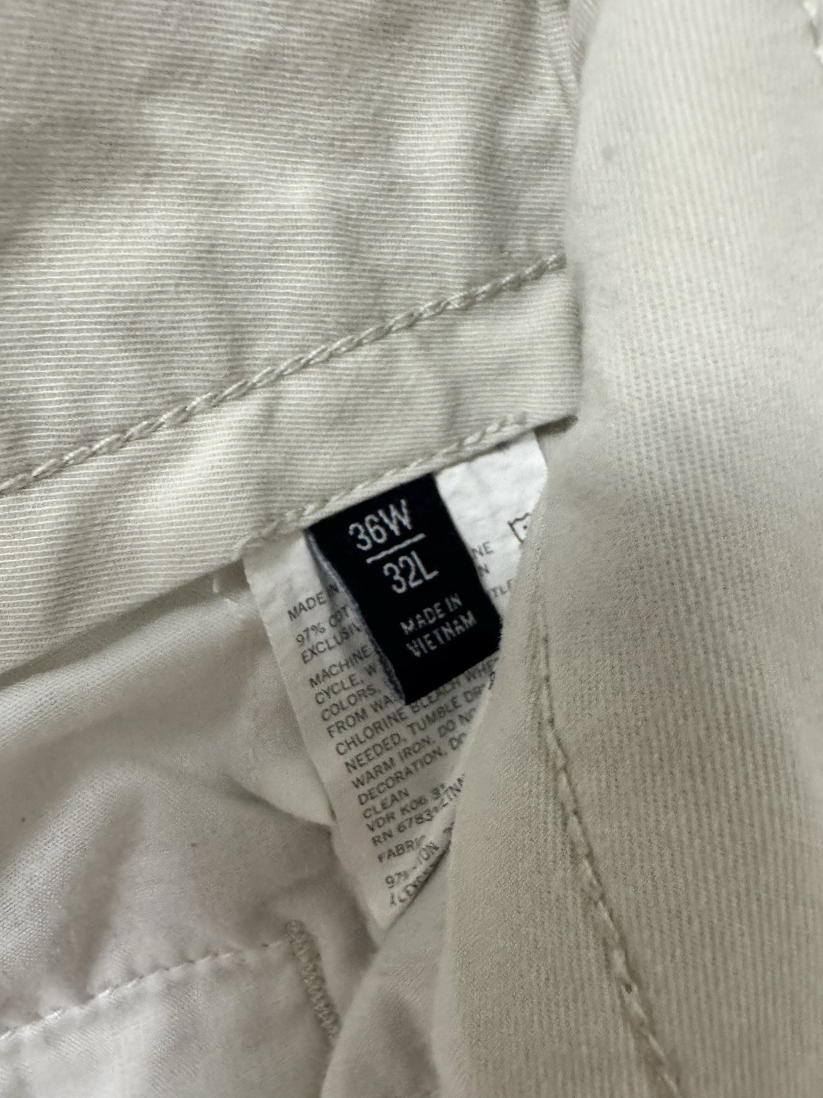 Nautica Straight Stretch 36×32 97% Cotton 3% Elastane