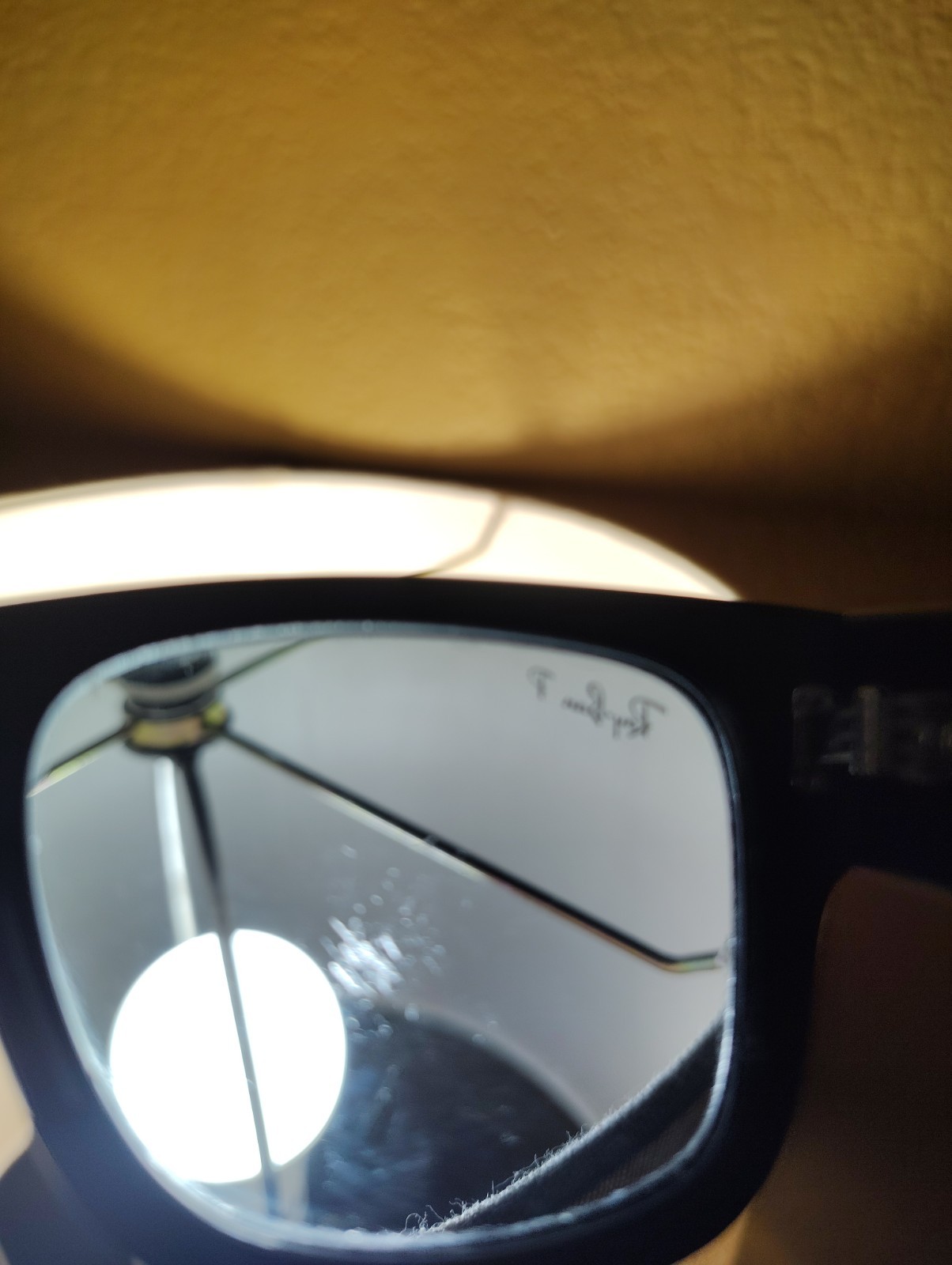 Ray-Ban RB 0840-S Mega Wayfarer Sunglasses Black/Blue
