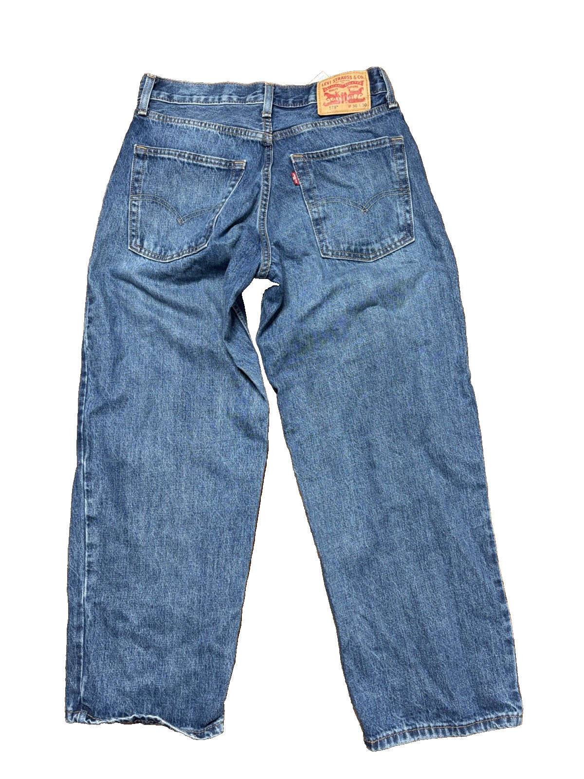 Levi’s 578 Baggy Blue Jeans 30×29 (30″ on tag)