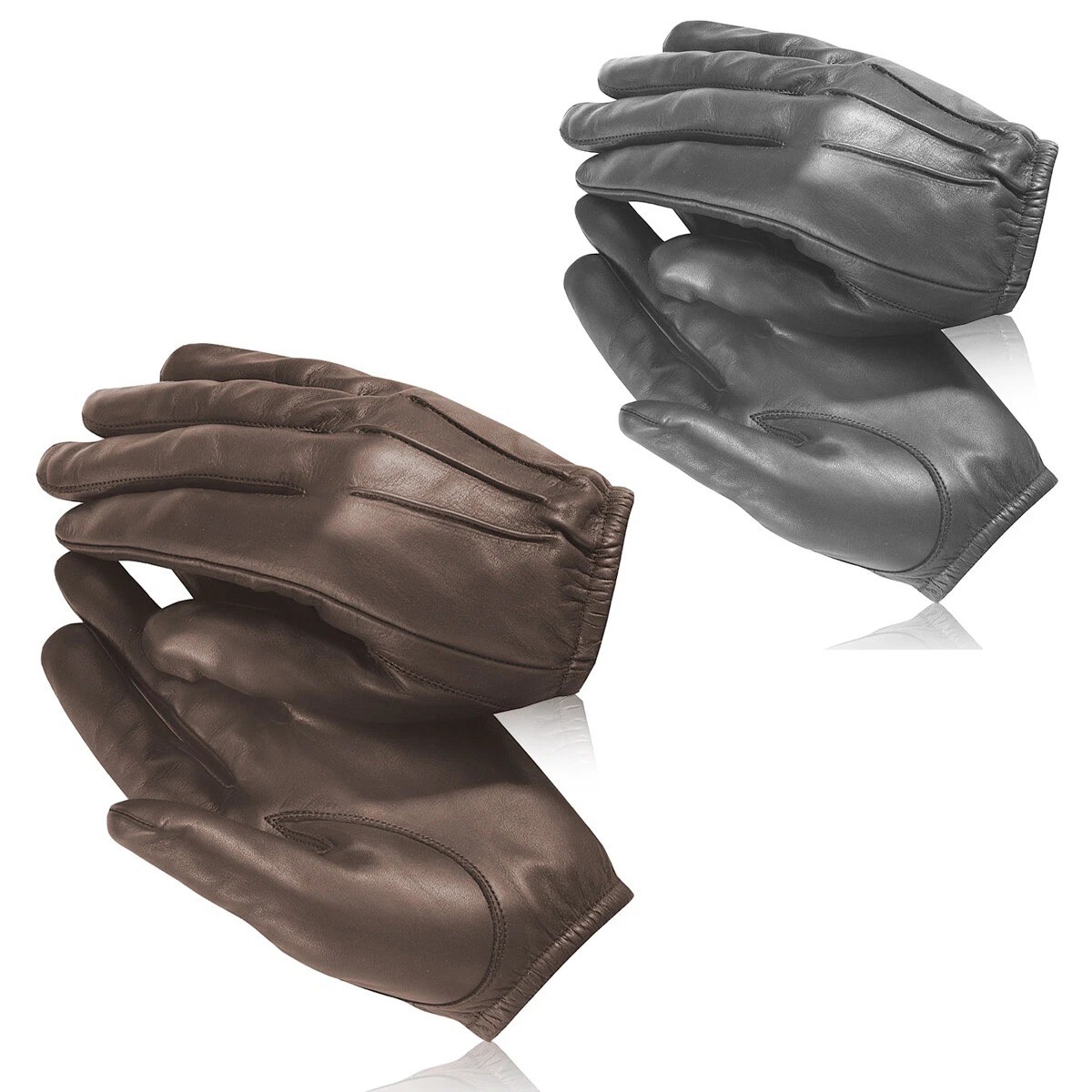 Police Force Anti Slash Cut and Fire Resistant Leather Driving Gloves USA UK AU