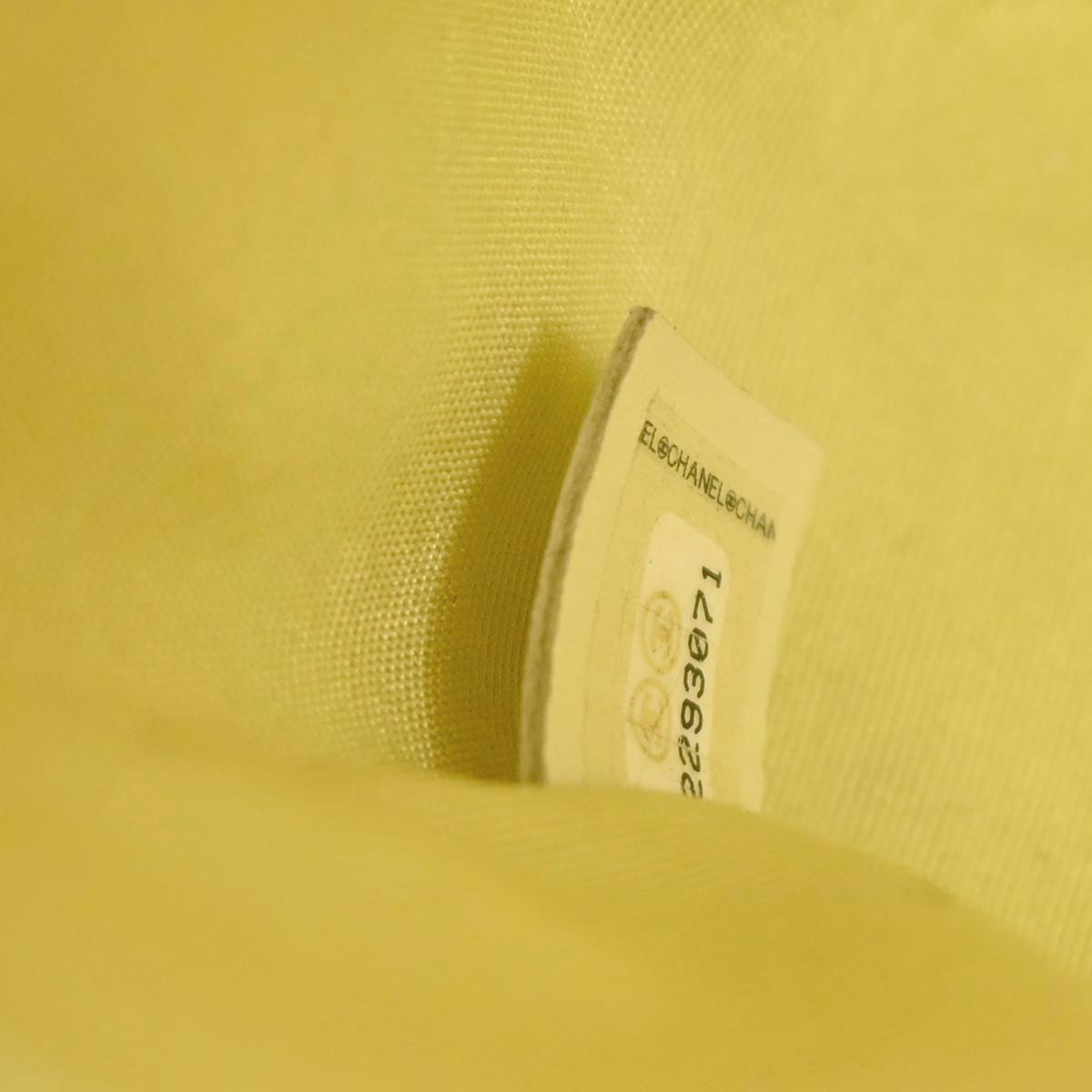 Boy Chanel Yellow Lambskin Medium Chain Shoulder Bag 135576