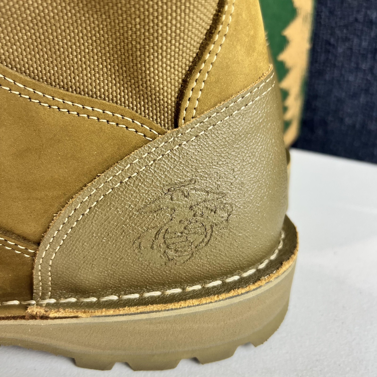 Danner USMC RAT Temperate Boots Mens Size 10 W Coyote Brown Gore-Tex USA 15660X