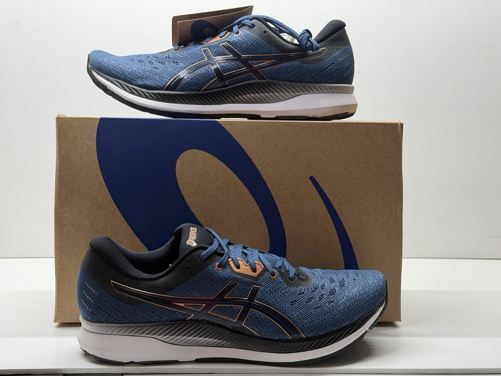 ASICS Ezeride Grand Shark/Pure Bronze Blue Men’s Size 11 1011B788-400
