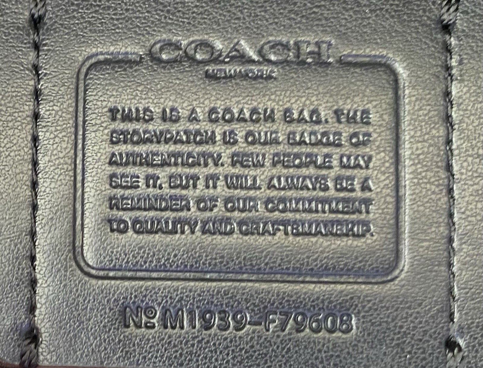 Coach F79608 Gallery Tote In Black Crossgrain Leather