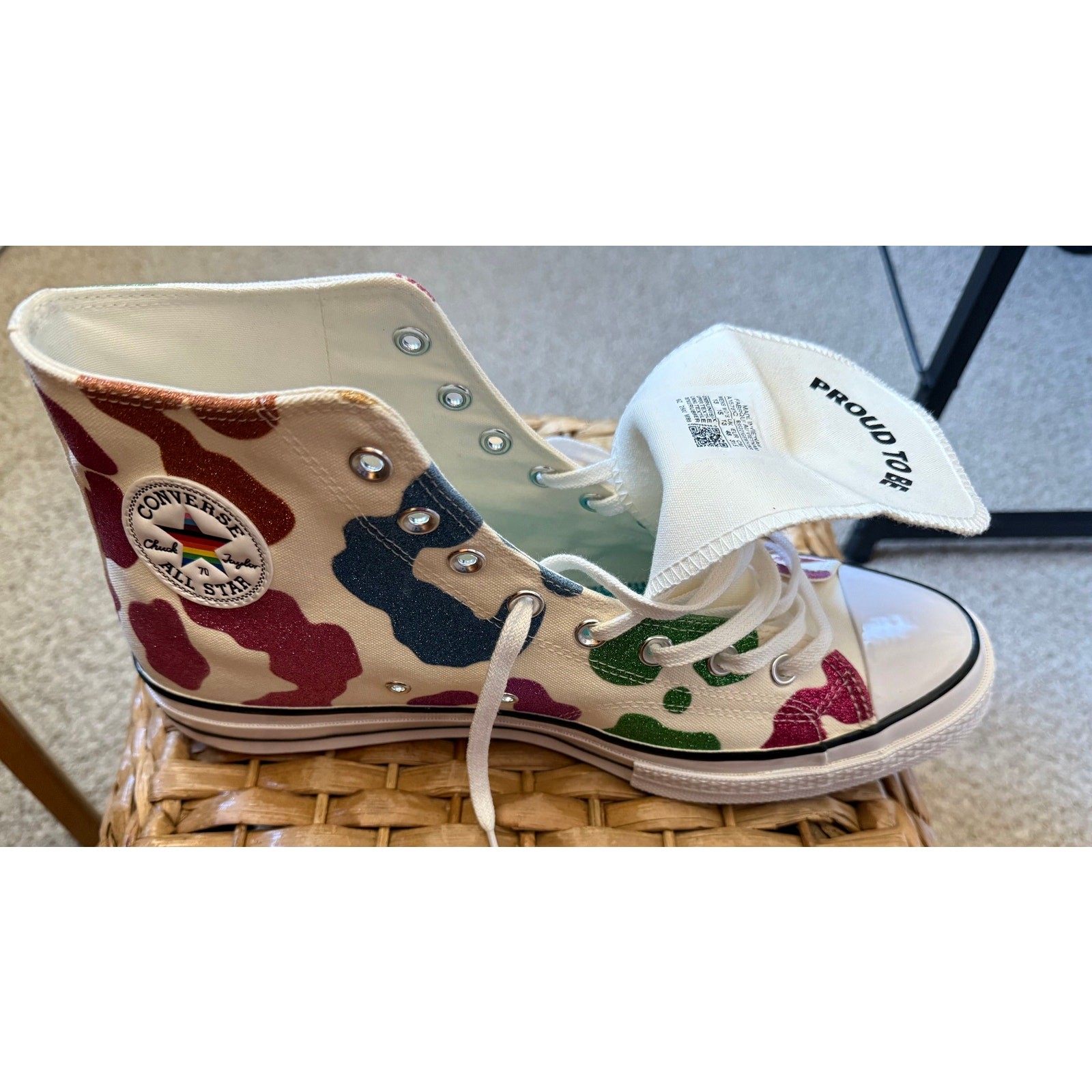 Converse Chuck 70 High “Pride” 2024 — Men’s Size 13
