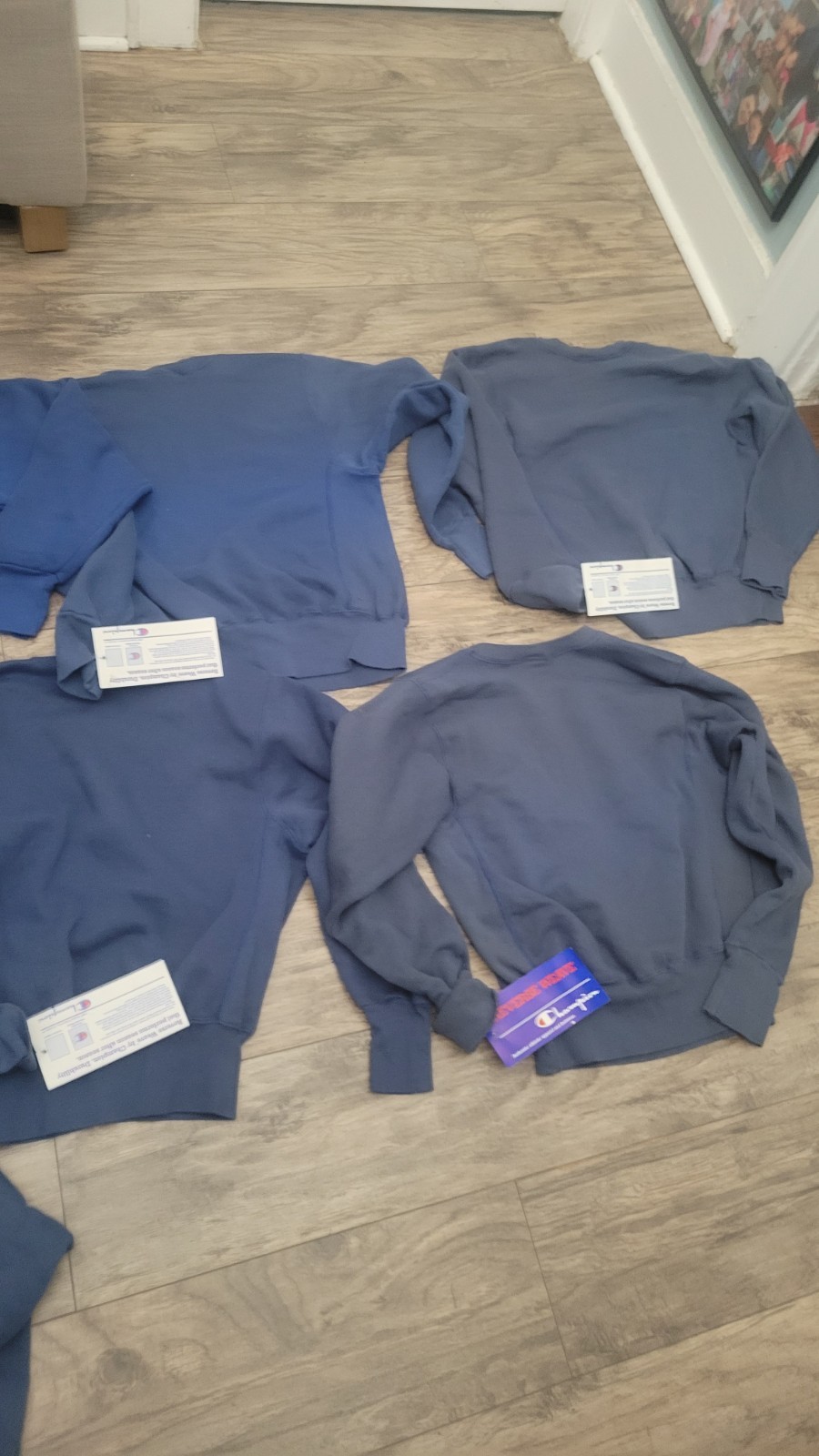 Vintage Champion Reverse Weave Small Made in USA Crewneck Sweatshirt 80s NOS…