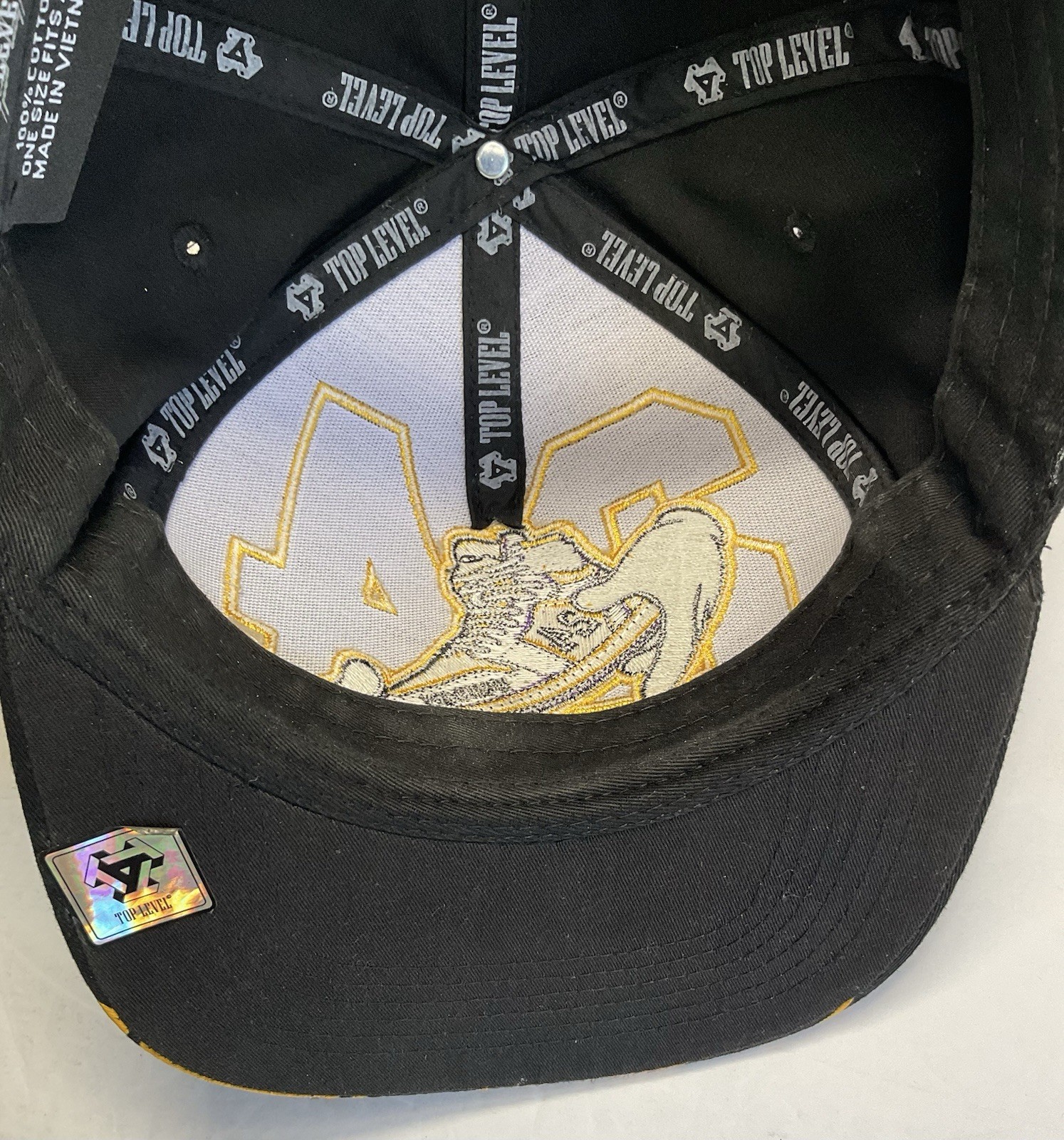 Legend 24 Snapback Baseball Cap Top Level 100% Cotton Pre-owned
