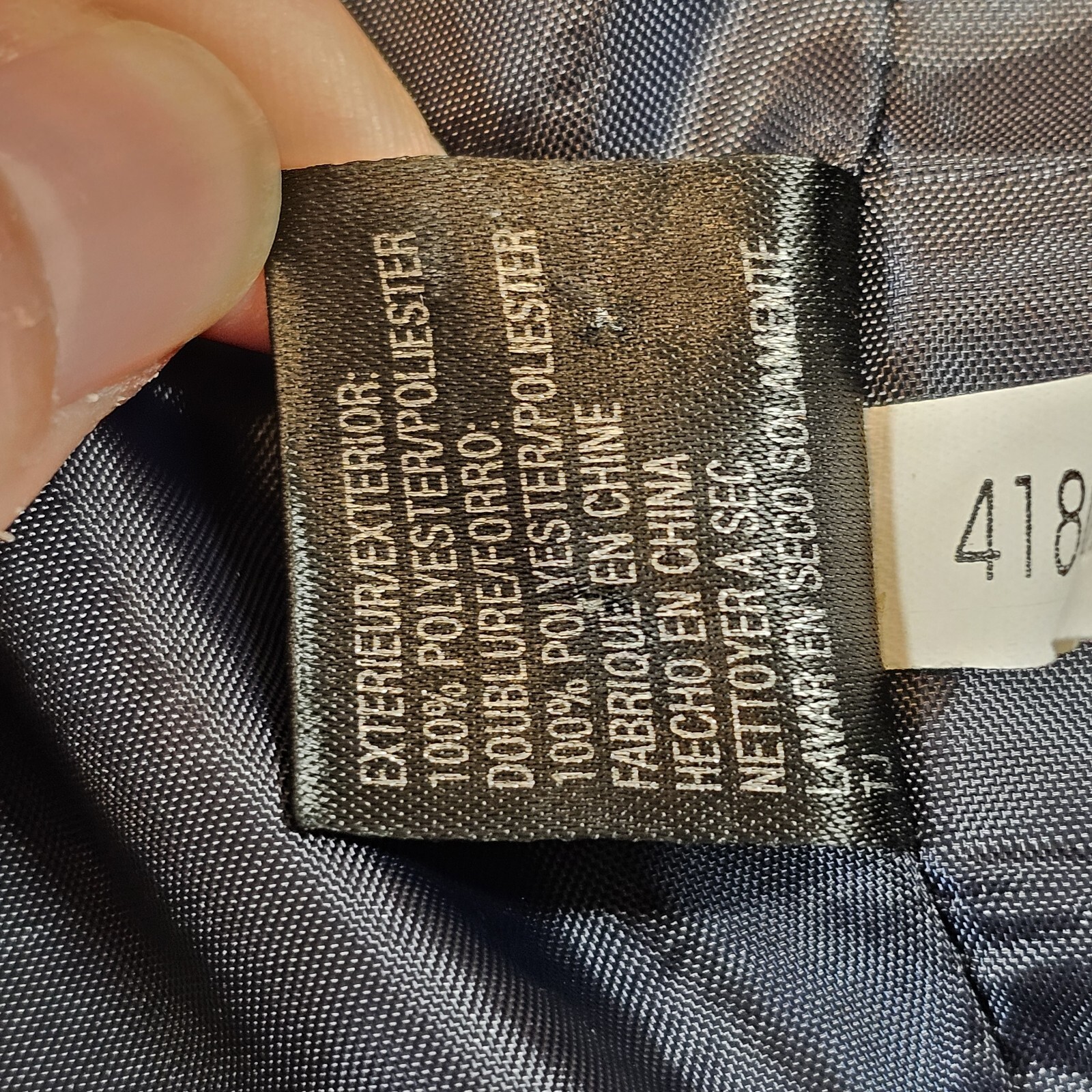 Tahari Arthur S. Levine Single Breasted 4-Button Blazer Lined Career Blue 16