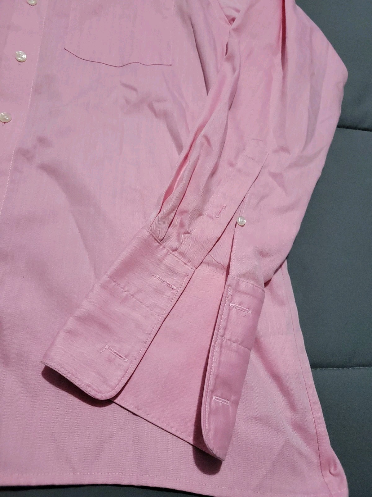 OLYMP Luxor 16/41 Men’s Long Sleeve Modern Fit Dress Shirt Pink Barrel Cuff