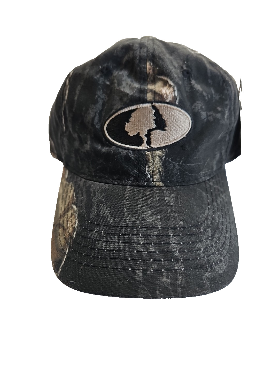 Mossy Oak Strapback Camo Baseball Cap One Size Adjustable Embroidered Logo