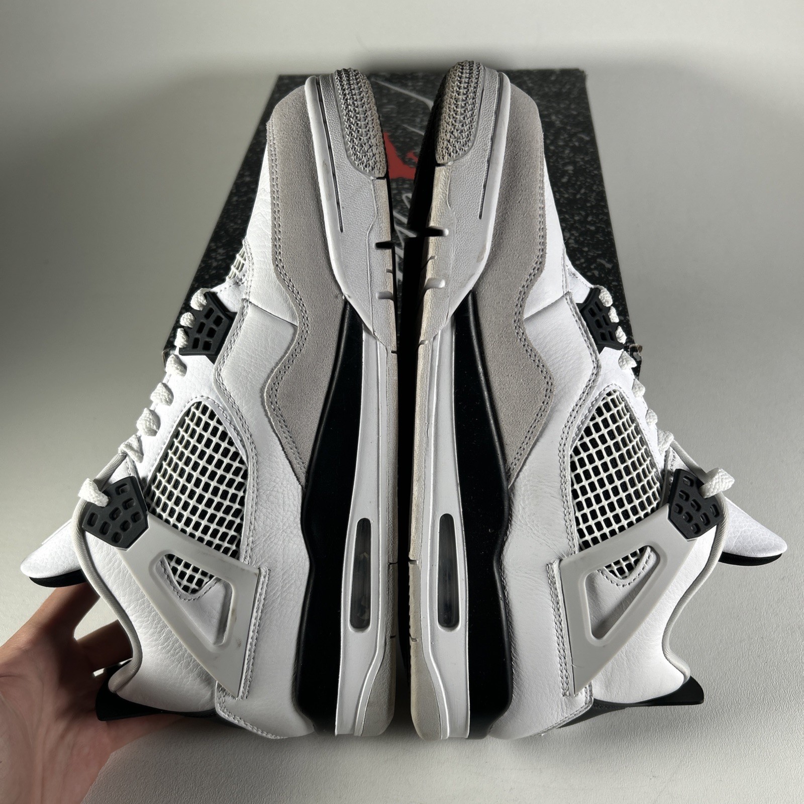 Size 10.5 – Jordan 4 Retro Mid Military Black
