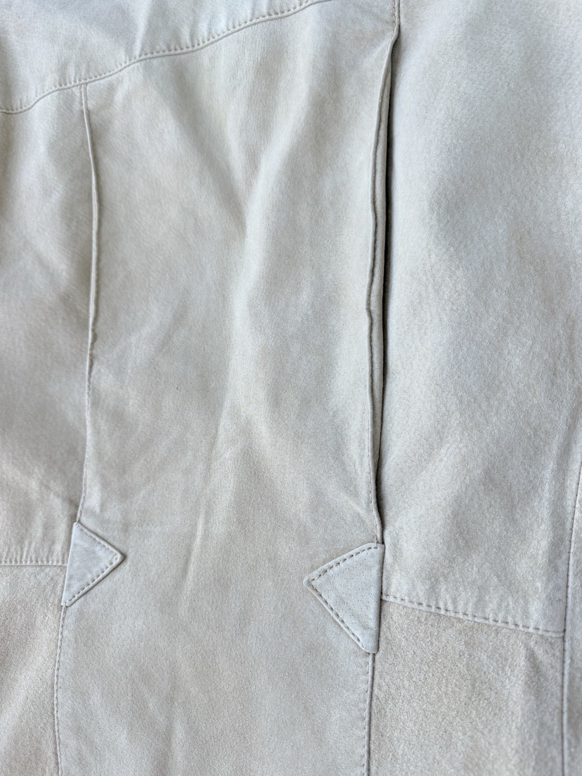 Vintage Virany Hungary Genuine Suede Leather Safari Jacket Men’s L Beige