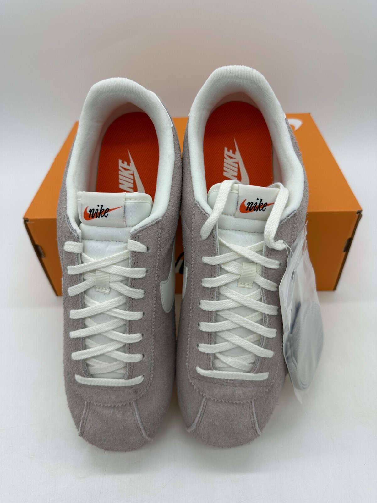 Nike Cortez men’s size 12 Grey Sail Suede Running Athletic Shoes HF3142 001