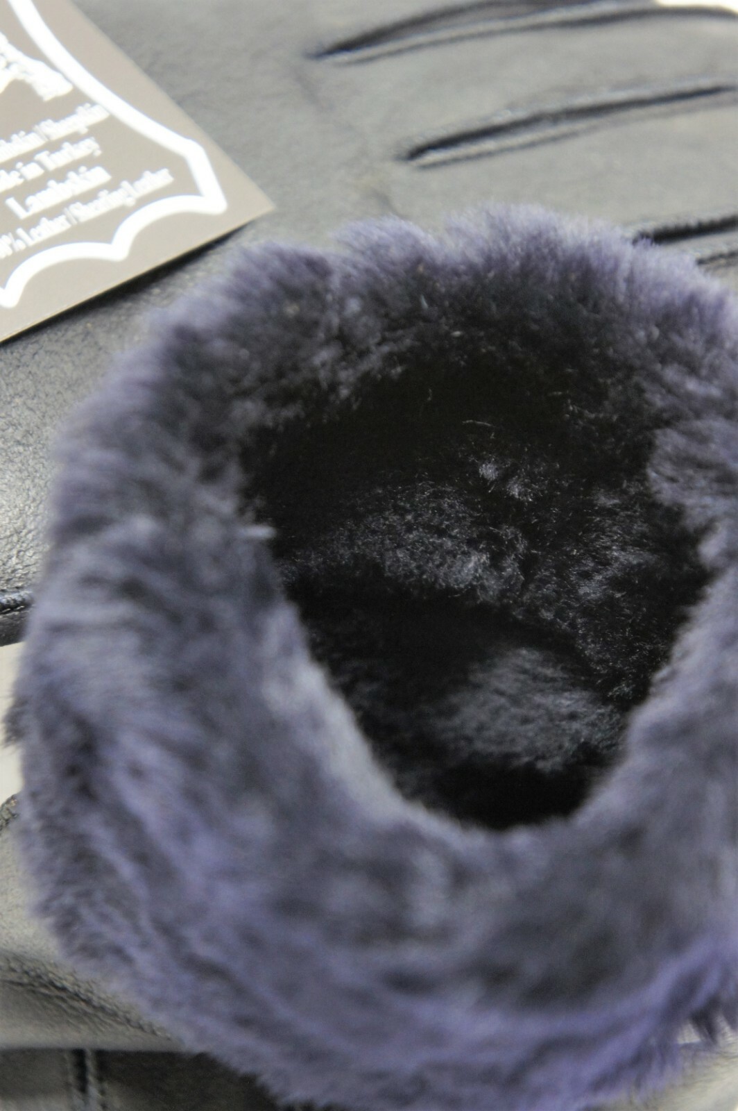 5 COLORS 100% REAL SHEEPSKIN SHEARLING LEATHER GLOVES UNISEX Fur Winter S-2XL