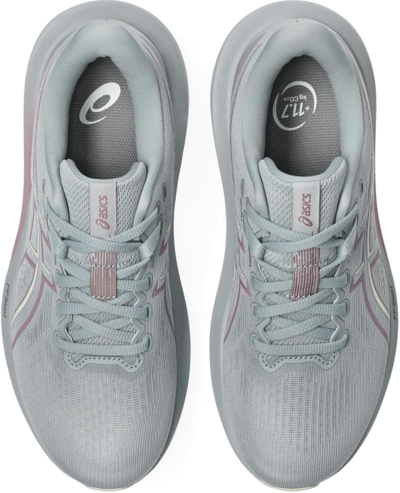 ASICS Women’s GT-1000 15 Running Shoes – Piedmont Grey/Taro Purple – 8.5 Wide