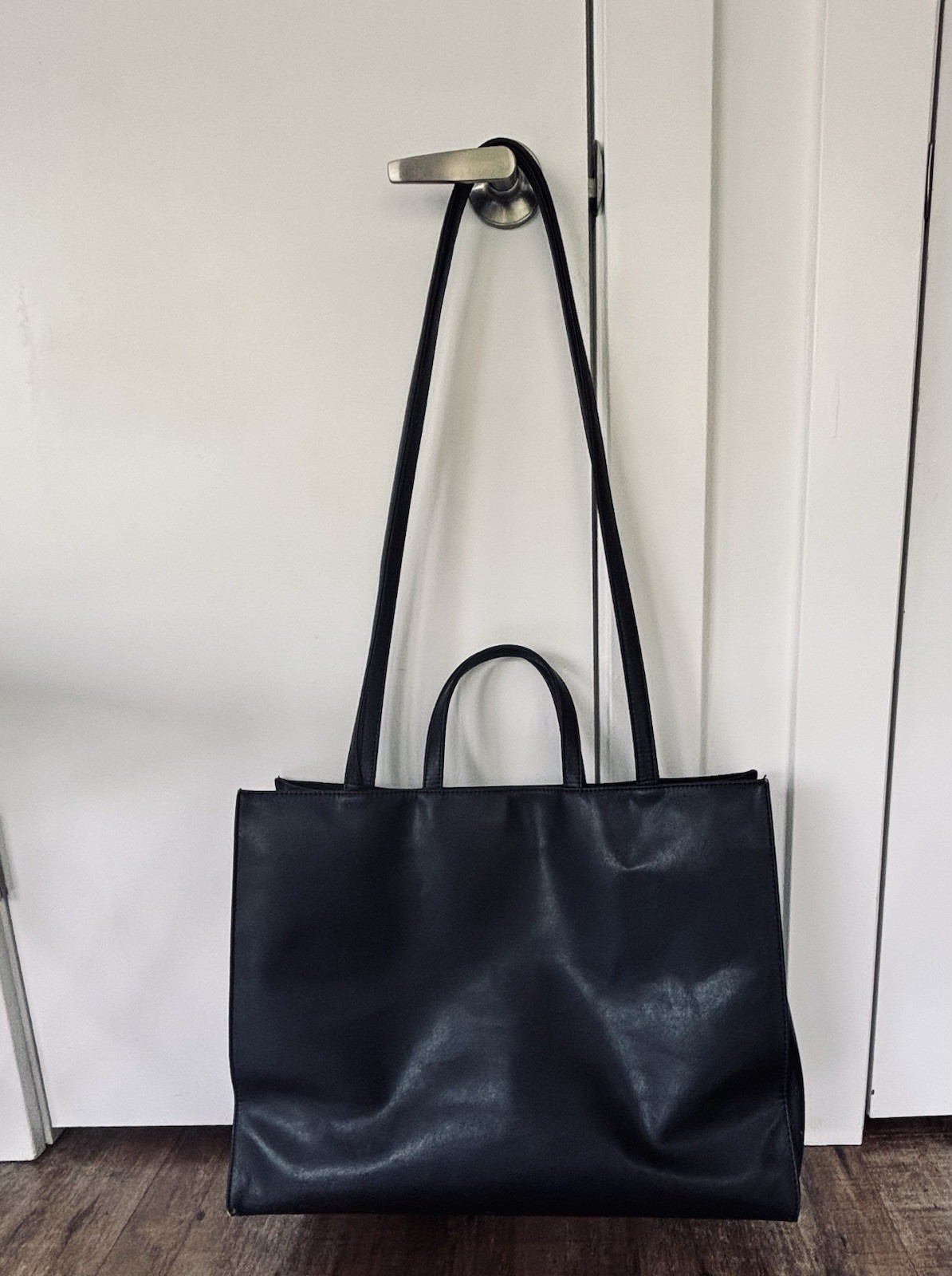 Authentic Telfar Large Shopper in Black