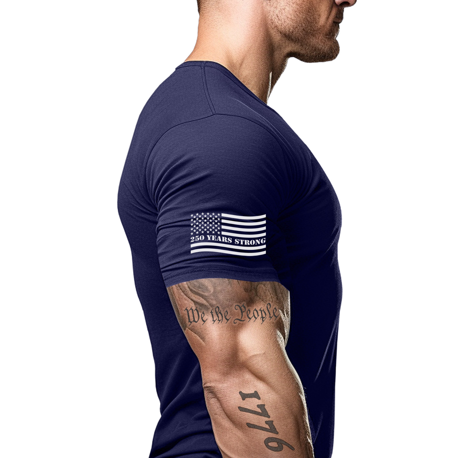We the People Have Had Enough TShirt w-Sleeve Flag america patriot maga usa S-2X