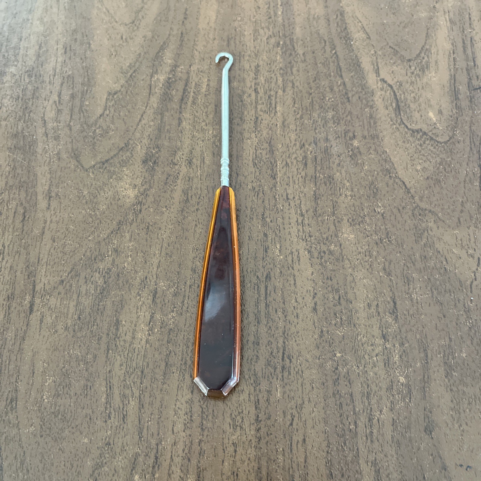 Antique Shoe Button Hook Celluloid