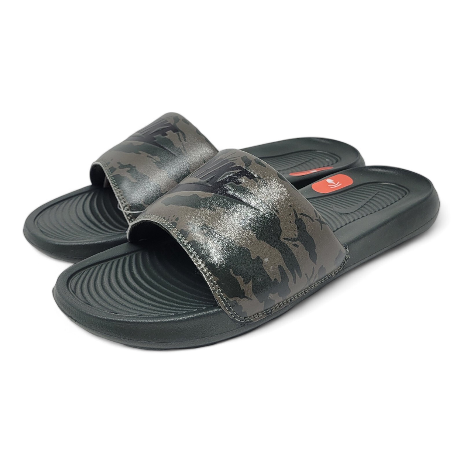 Nike Victori One Athletic Slides Men’s Sizes 7 or 8 Olive Stone Sport Sandals