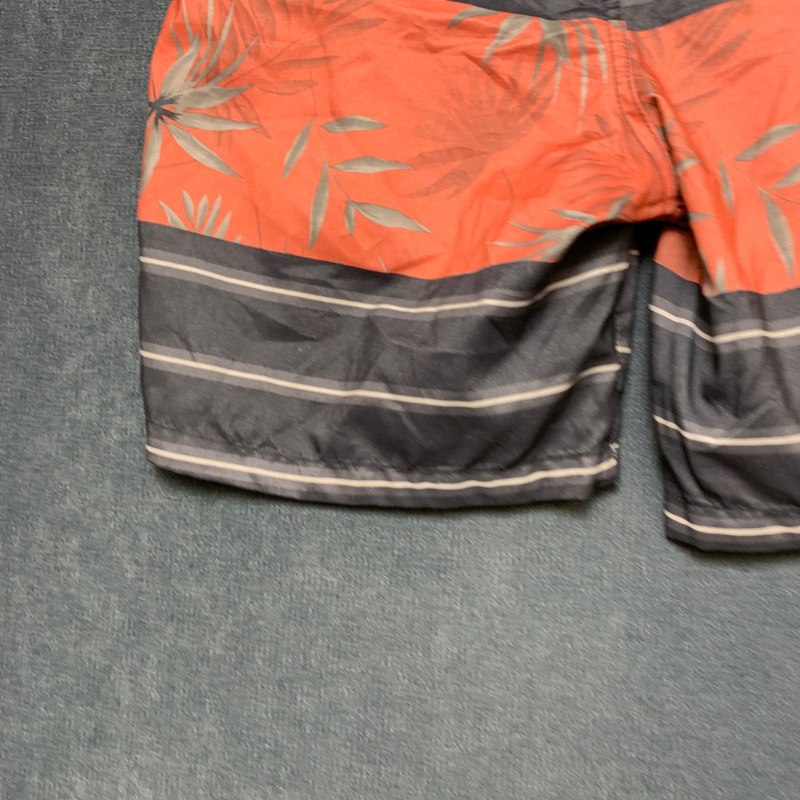 High Surf Board Shorts Men’s 36 Multicolor Tropical Striped Recreational Surfing