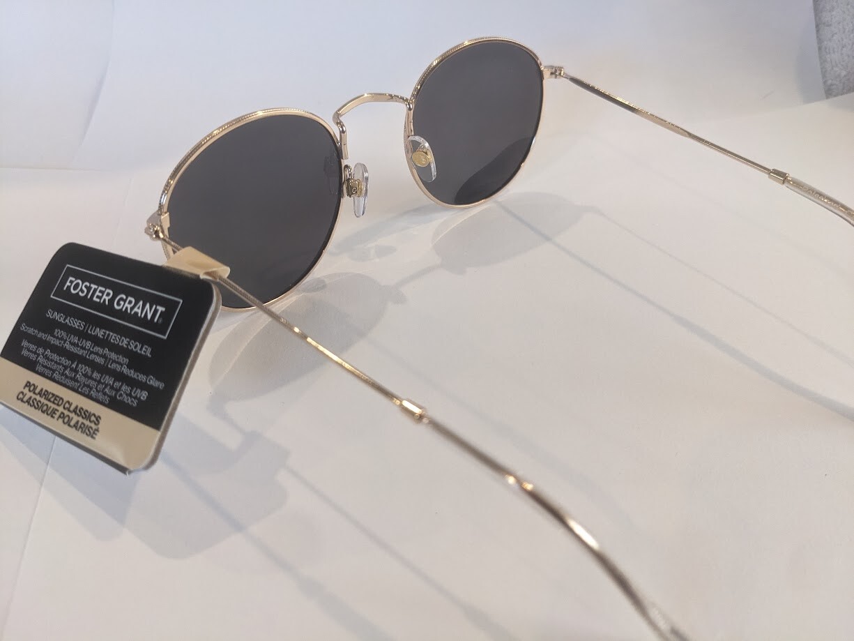 Foster Grant Gold Polarized FGMP 2014 Sunglasses 100% UVA/UVB